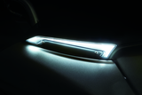 Kuryakyn Tracer Windshield Trim Lights Black Kuryakyn Exterior Trim  AXOPROS