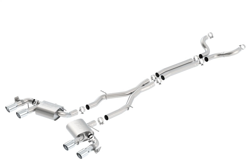 Borla 2017+ Chevy Camaro ZL1 6.2L S-Type Catback Exhaust w/ Dual Split Rear Exit Borla Catback  AXOPROS