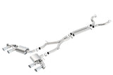 Borla 2017+ Chevy Camaro ZL1 6.2L S-Type Catback Exhaust w/ Dual Split Rear Exit Borla Catback  AXOPROS