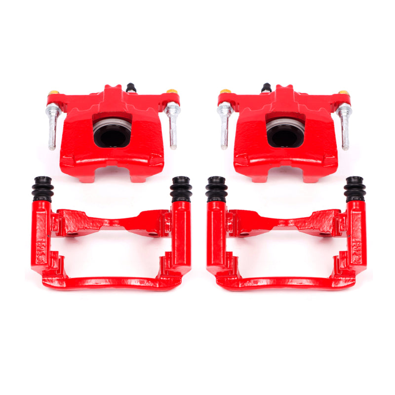 Power Stop 07-11 Dodge Nitro Rear Red Calipers w/Brackets - Pair PowerStop Brake Calipers - Perf  AXOPROS