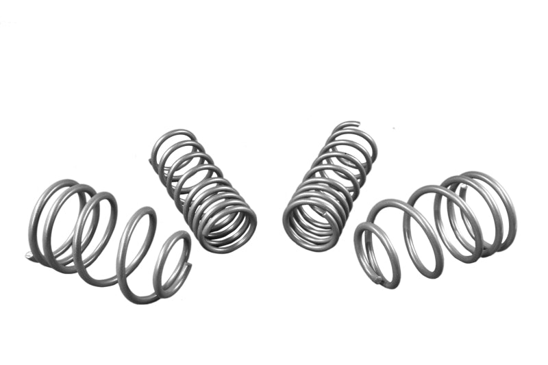 Whiteline 2016+ Ford Focus RS MK3 Front + Rear Performance Lowering Springs (Lowers 25mm) Whiteline Lowering Springs  AXOPROS