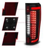 ANZO 2017+ Ford F-250 LED Taillights - Black/Smoke ANZO Tail Lights  AXOPROS