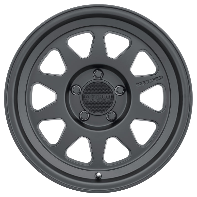 Method MR316 17x8.5 0mm Offset 5x5 71.5mm CB Matte Black Wheel Method Wheels Wheels - Cast  AXOPROS