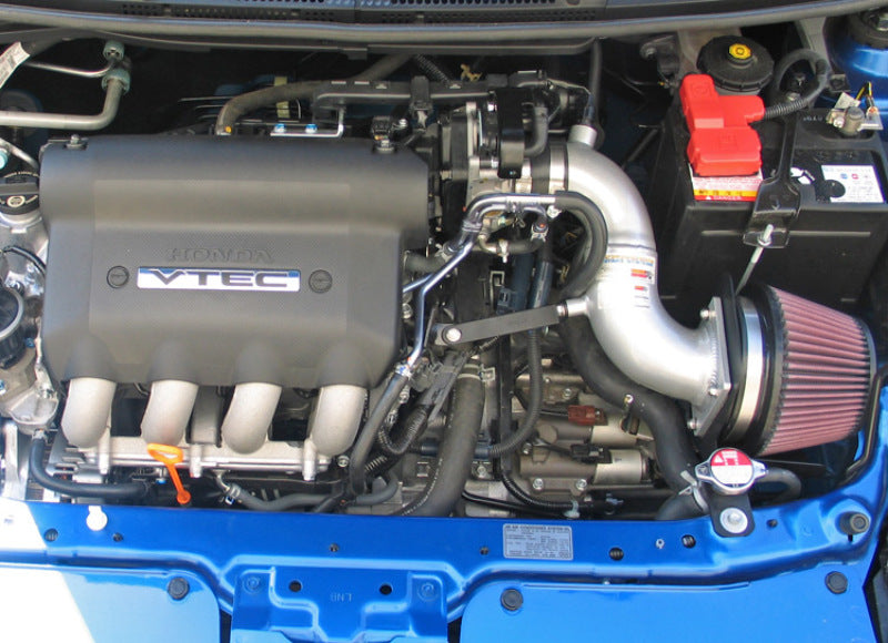 K&N Performance Intake Kit TYPHOON; HONDA FIT L4-1.5L, (SILVER) 07-08 K&N Engineering Cold Air Intakes  AXOPROS