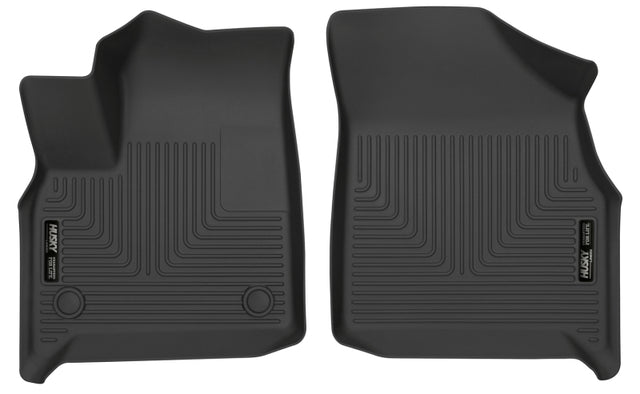 Husky Liners 2018 Buick Enclave WeatherBeater Black Front Floor Liners Husky Liners Floor Mats - Rubber  AXOPROS