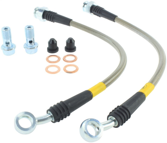 StopTech Stainless Steel Rear Brake lines for Mazda RX8 Stoptech Brake Line Kits  AXOPROS