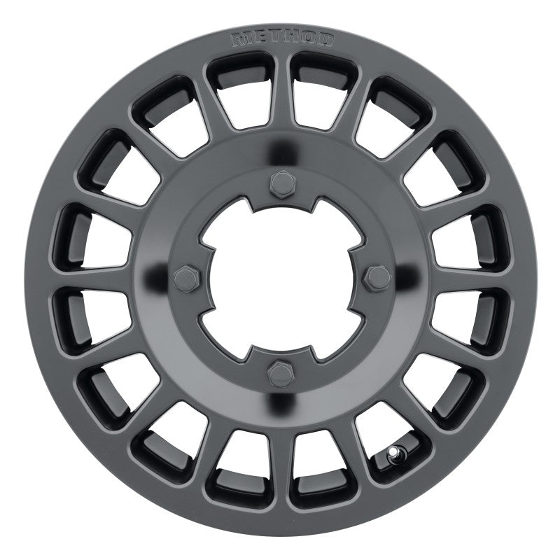 Method MR407 Bead Grip 15x6 / 5+1/51mm Offset / 5x4.5 / 77mm CB Matte Black Wheel Method Wheels Wheels - Cast  AXOPROS