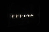 ANZO 2000-2004 Ford Excursion Crystal Headlights Chrome w/ LED 1pc ANZO Headlights  AXOPROS