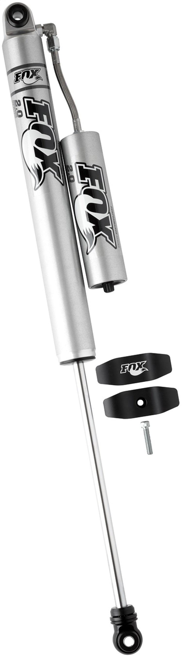 Fox 05+ Ford SD 2.0 Performance Series 13.6in. Smooth Body Remote Res. Rear Shock / 1.5-3.5in. Lift FOX Shocks and Struts  AXOPROS