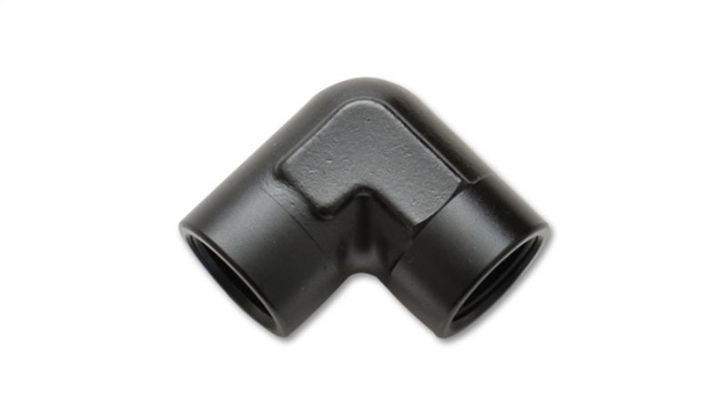 Vibrant 3/8in NPT 90 Degree Female Pipe Coupler Fitting Vibrant Fittings  AXOPROS