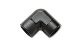 Vibrant 3/8in NPT 90 Degree Female Pipe Coupler Fitting Vibrant Fittings  AXOPROS