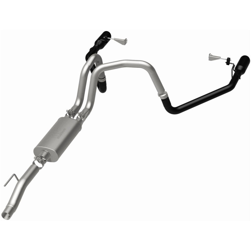 Magnaflow 21 Ford F-150 Street Series Cat-Back Performance Exhaust System- Dual-Split Rear Exit Magnaflow Catback  AXOPROS