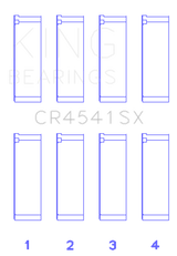 King Bearings Honda F23A/F23Z/K20A3 Connecting Rod Bearing Set King Engine Bearings Bearings  AXOPROS