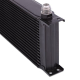 Mishimoto Universal 19 Row Oil Cooler - Black Mishimoto Oil Coolers  AXOPROS