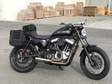 Burly Brand Voyager Saddlebag Each - Black Burly Brand Bags - Saddlebags  AXOPROS