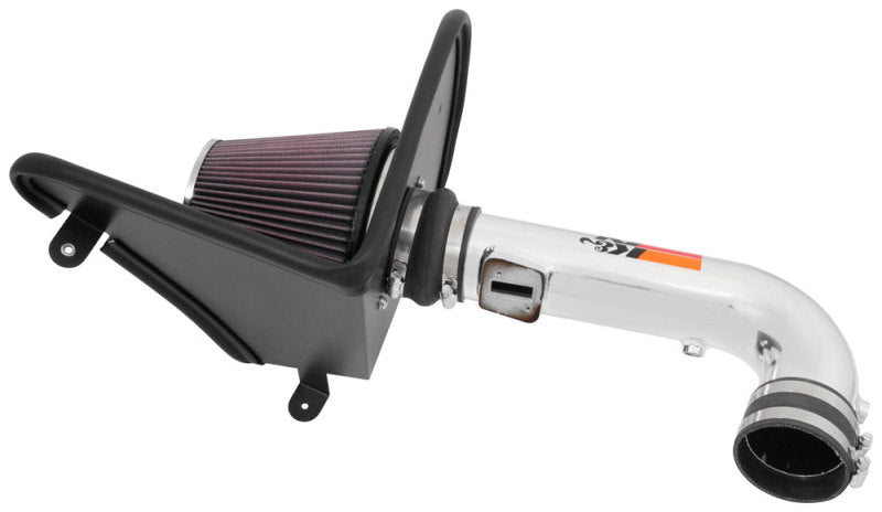 K&N 16-17 Chevy Camaro 3.6L Silver Typhoon Short Ram Intake K&N Engineering Cold Air Intakes  AXOPROS