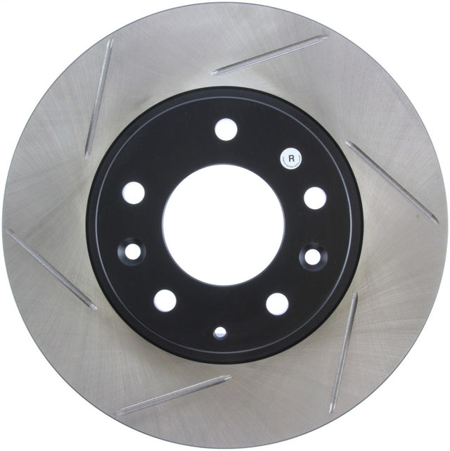 StopTech Power Slot 93-95 Mazda RX-7 SportStop Slotted Front Right Rotor Stoptech Brake Rotors - Slotted  AXOPROS