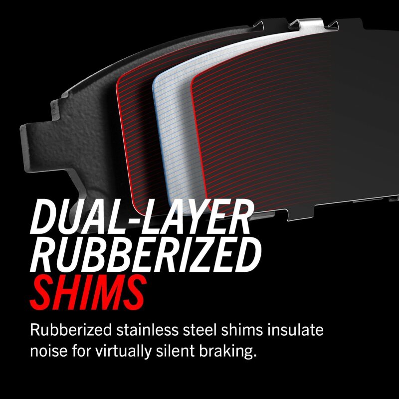 Power Stop 15-19 Audi A3 Rear Z23 Evolution Sport Brake Pads w/Hardware PowerStop Brake Pads - Performance  AXOPROS