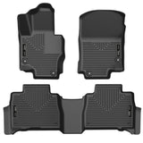 Husky Liners 20-23 Mercedes-Benz GLE350/GLE450 Weatherbeater Black Front & 2nd Seat Floor Liners Husky Liners Floor Mats - Rubber  AXOPROS