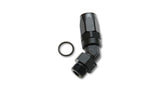 Vibrant Male -8AN 45 Degree Hose End Fitting - 7/8-14 Thread (10) Vibrant Fittings  AXOPROS