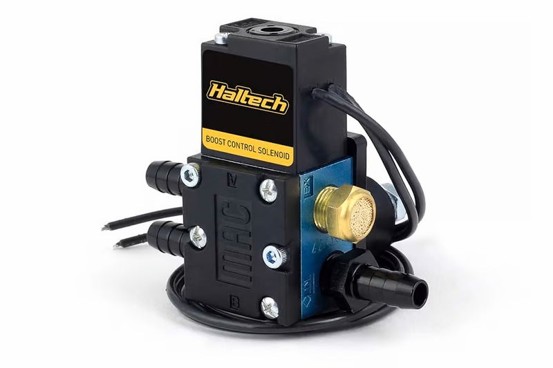 Haltech Boost Control Solenoid 4 Port 1/8th NPT 33Hz Haltech Solenoids  AXOPROS