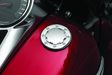 Kuryakyn Vented Flush Mount Gas Cap Chrome Kuryakyn Fuel Caps  AXOPROS
