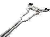 AWE Tuning 2021+ Cadillac CT4-V Blackwing SwitchPath Exhaust - Diamond Black Tips AWE Tuning Catback  AXOPROS