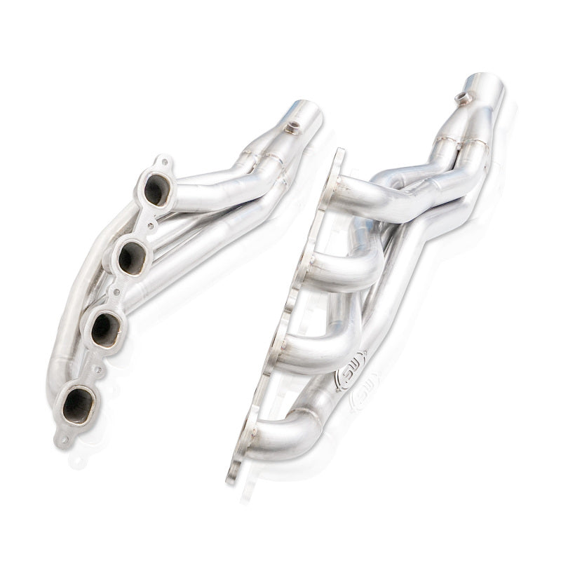 Stainless Works 2019+ Chevrolet Silverado 5.3/6.2 Catted Headers 1-7/8in Primaries 3in Leads X-Pipe Stainless Works Headers & Manifolds  AXOPROS