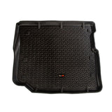 Rugged Ridge Floor Liner Cargo Black 18-21 Jeep Wrangler JL 4 Dr (Excl. 4XE Models) Rugged Ridge Floor Mats - Rubber  AXOPROS