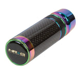 NRG Slimboy Adjustable Shift Knob (M10X1.25) Nissan / Mazda / Toyota - Carbon Fiber / Neochrome NRG Shift Knobs  AXOPROS