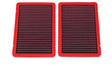 BMC 00-05 Ferrari 360 Spider Replacement Panel Air Filter (Full Kit - 2 Filters) BMC Air Filters - Drop In  AXOPROS