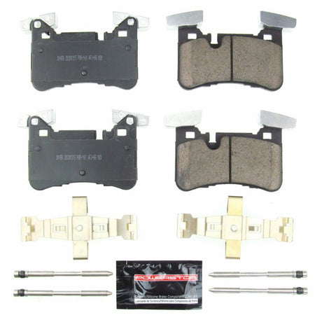 PowerStop Power Stop 2012 Mercedes-Benz C63 AMG Rear Z23 Evolution Sport Brake Pads w/Hardware Brake Pads - Performance aftermarket performance part