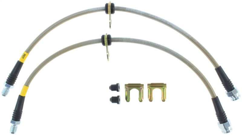 StopTech Stainless Steel Front Brake Lines 13-17 Ford Focus ST Stoptech Brake Line Kits  AXOPROS