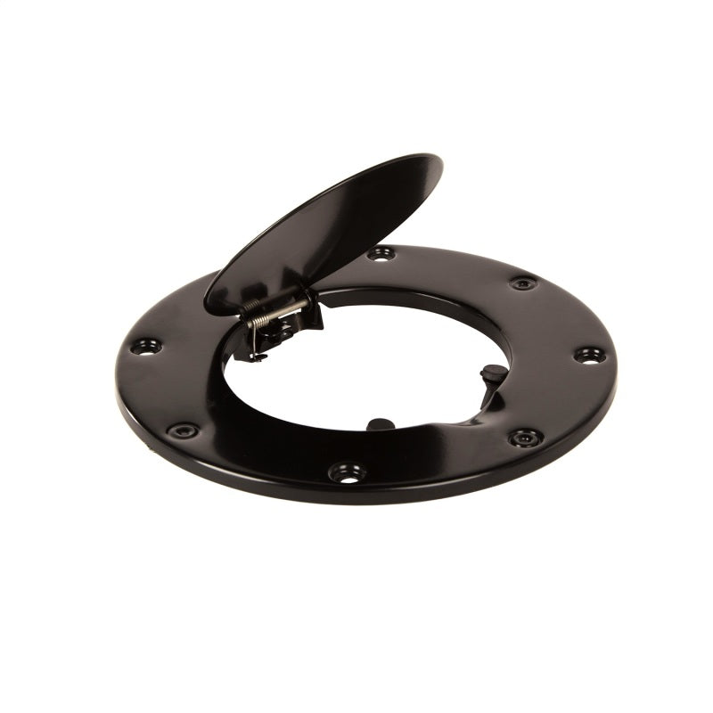 Rugged Ridge 97-06 Jeep Wrangler TJ Black Non-Locking Gas Cap Door Rugged Ridge Fuel Caps  AXOPROS