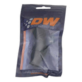 DeatschWerks 8AN Female Swivel 45-Degree Hose End PTFE (Incl 1 Olive Insert) - Anodized Matte Black DeatschWerks Fittings  AXOPROS