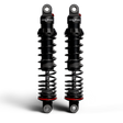 Progressive Progressive 06-09 Harley-Davidson Dyna 494 Series Heavy Duty Shocks 14.0in Bushing - Black Shocks and Struts aftermarket performance part
