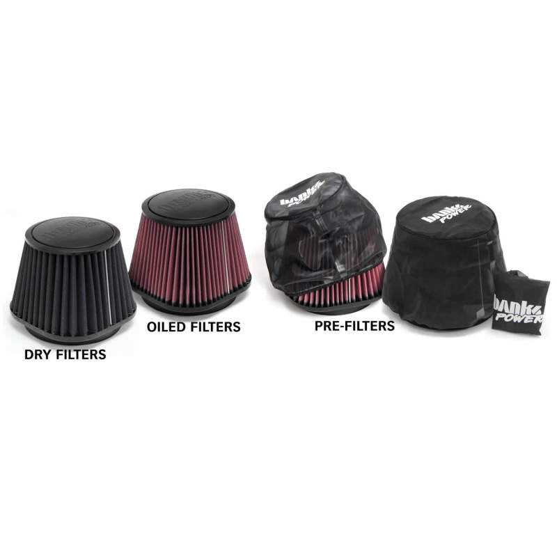 Banks Power 10-12 Dodge 6.7L Ram-Air Intake System - Dry Filter Banks Power Short Ram Air Intakes  AXOPROS