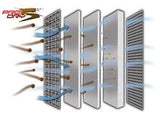 aFe aFe MagnumFLOW Air Filters UCO PDS A/F PDS 3F x 6B x 4-3/4T x 5H Air Filters - Universal Fit aftermarket performance part
