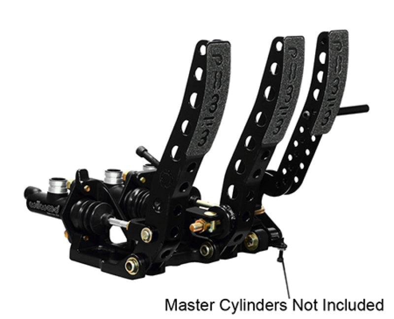 Wilwood Pedal Assembly Floor Mount-Brake Clutch & Throttle Wilwood Pedals  AXOPROS