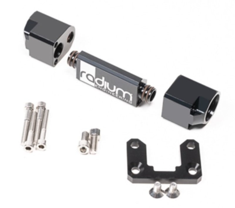 Radium Split-Flow Flex Fuel Sensor Adapter Radium Engineering Flex Fuel Kit  AXOPROS