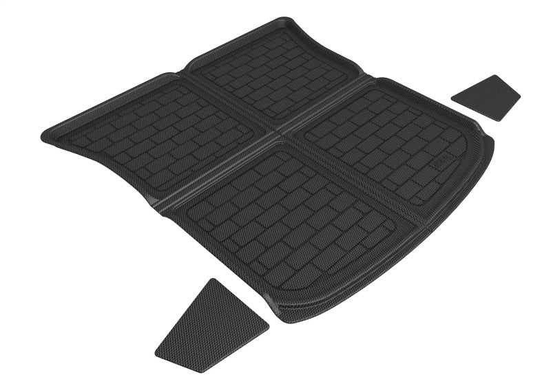 3D MAXpider 2020-2020 Tesla Model Y Kagu Cargo Liner - Upper Rear - Black 3D MAXpider