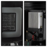 Spyder 09-14 Ford F150 V2 Light Bar LED Tail Lights - Blk Smoke (ALT-YD-FF15009V2-LBLED-BSM) SPYDER Tail Lights  AXOPROS