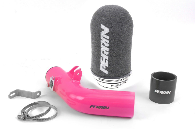 Perrin 08-14 WRX / 08-15 STI Cold Air Intake - Hyper Pink Perrin Performance Cold Air Intakes  AXOPROS