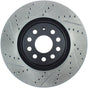 StopTech Slotted & Drilled Sport Brake Rotor Stoptech Brake Rotors - Slot & Drilled  AXOPROS