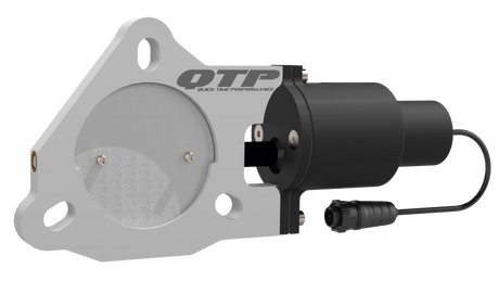 QTP 3in Bolt-On QTEC Electric Cutout Valve - Single - AXOPROS