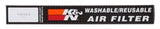 K&N Replacement Panel Air Filter 12.313in OS L x 10.313in OS W x 1.188in H for 13-14 Cadillac ATS K&N Engineering Air Filters - Drop In  AXOPROS