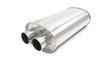 Vibrant Universal Streetpower 2.25in Stainless Steel Dual In-Out Oval Muffler Vibrant Muffler  AXOPROS