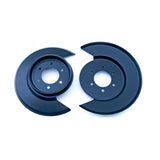 Rugged Ridge 77-78 Jeep CJ Black Disc Brake Dust Shield Rugged Ridge Hardware - Singles  AXOPROS