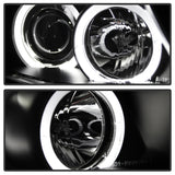 Spyder BMW E90 3-Series 06-08 Projector LED Halo Amber Reflctr Rplc Bulb Blk PRO-YD-BMWE9005-AM-BK SPYDER Headlights  AXOPROS