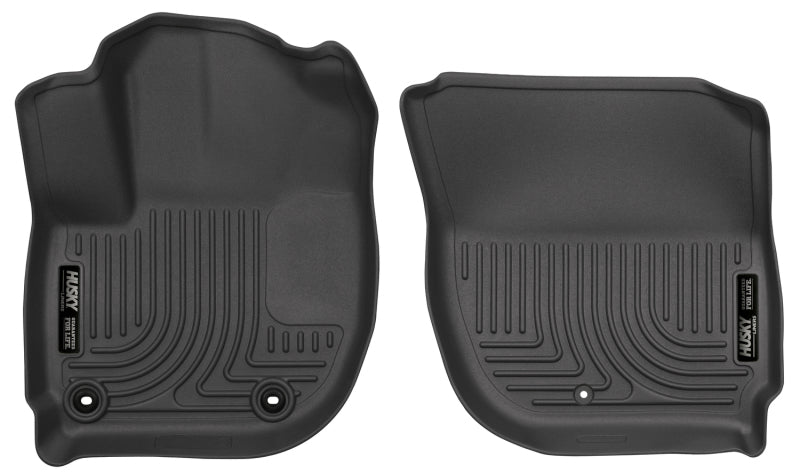 Husky Liners 2016 Honda HR-V Weatherbeater Black Front Floor Liners Husky Liners Floor Mats - Rubber  AXOPROS
